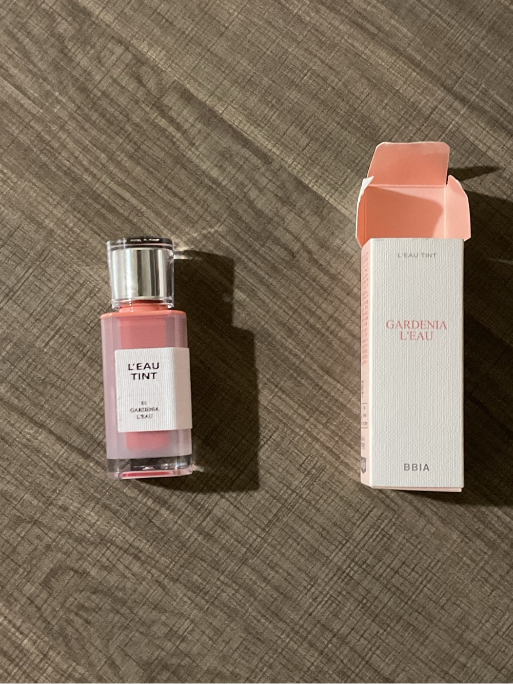 Gardenia L'Eau Tint Lip Gloss Shade 01 — Soft Pink